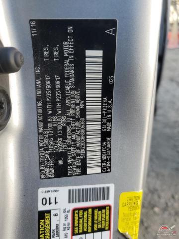 5TDKZ3DC8HS806360 2017 TOYOTA All Models photo no. 13