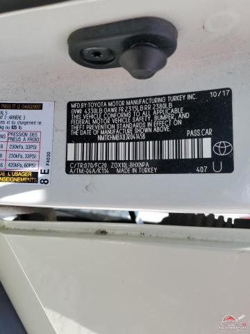 NMTKHMBX8JR041458 2018 TOYOTA C-HR photo no. 12
