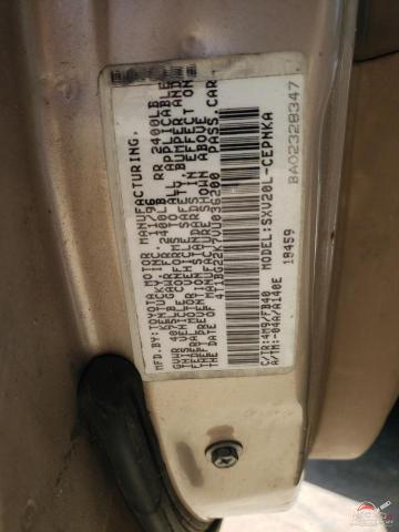4T1BG22K7VU036200 1997 TOYOTA CAMRY photo no. 12