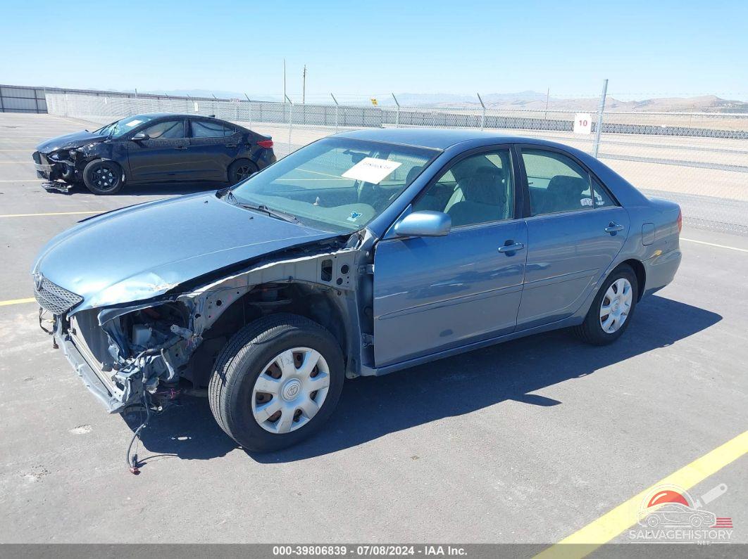 JTDBE32K920025069 2002 TOYOTA CAMRY photo no. 2