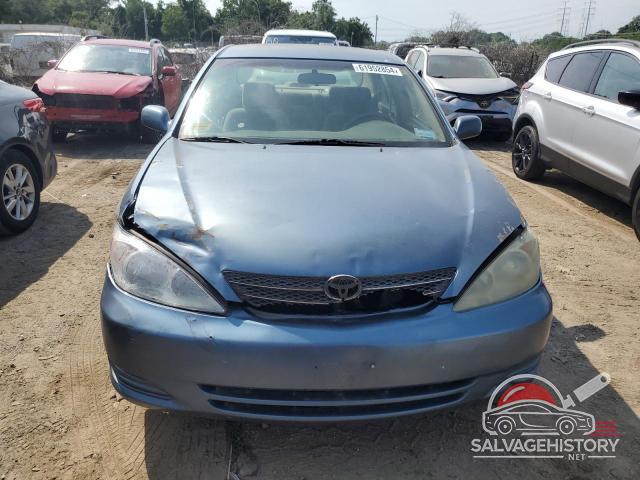 4T1BE30K73U746810 2003 TOYOTA CAMRY photo no. 5