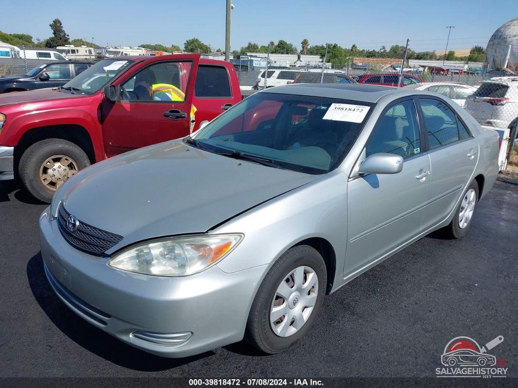 JTDBE32K130231603 2003 TOYOTA CAMRY photo no. 2