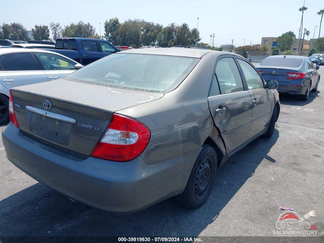 4T1BE32K24U885757 2004 TOYOTA CAMRY photo no. 4