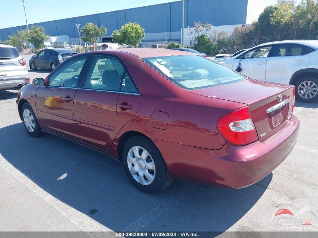 4T1BE32K64U352181 2004 TOYOTA CAMRY photo no. 3