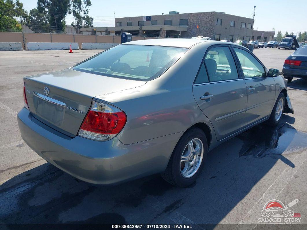 4T1BE32K75U542444 2005 TOYOTA CAMRY photo no. 4