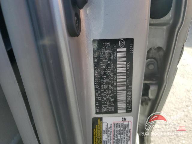 4T1BF30K35U596713 2005 TOYOTA CAMRY photo no. 12