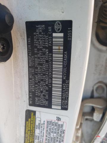 4T1BF32K95U097976 2005 TOYOTA CAMRY photo no. 12