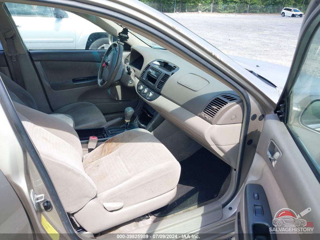 JTDBE30K353030368 2005 TOYOTA CAMRY photo no. 5