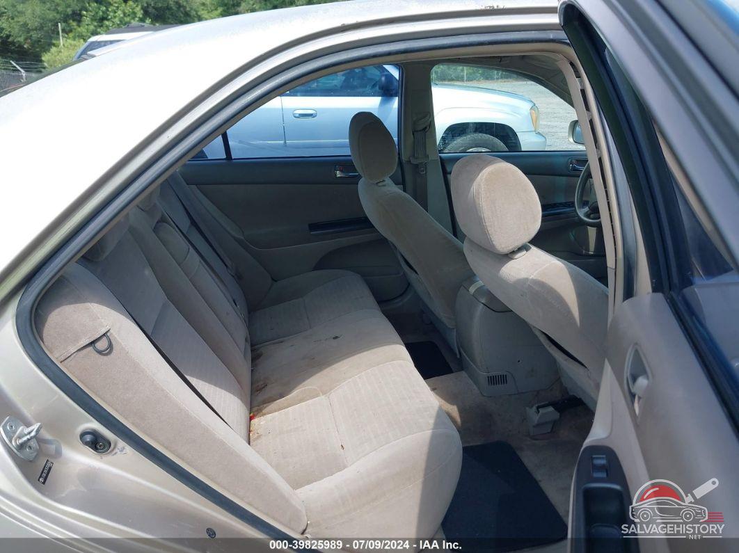 JTDBE30K353030368 2005 TOYOTA CAMRY photo no. 8
