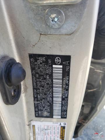JTDBF30K060167591 2006 TOYOTA CAMRY photo no. 12