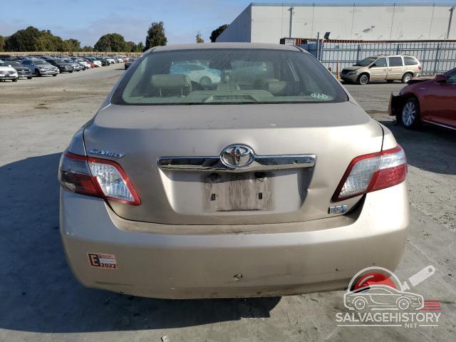 4T1BB46K19U068697 2009 TOYOTA CAMRY photo no. 6