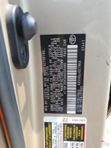 4T1BF3EK5AU020480 2010 TOYOTA CAMRY photo no. 13
