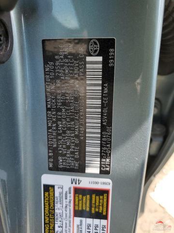 4T4BF3EK9AR061166 2010 TOYOTA CAMRY photo no. 12