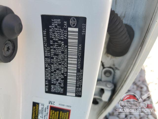 4T1BF3EK3BU620674 2011 TOYOTA CAMRY photo no. 12