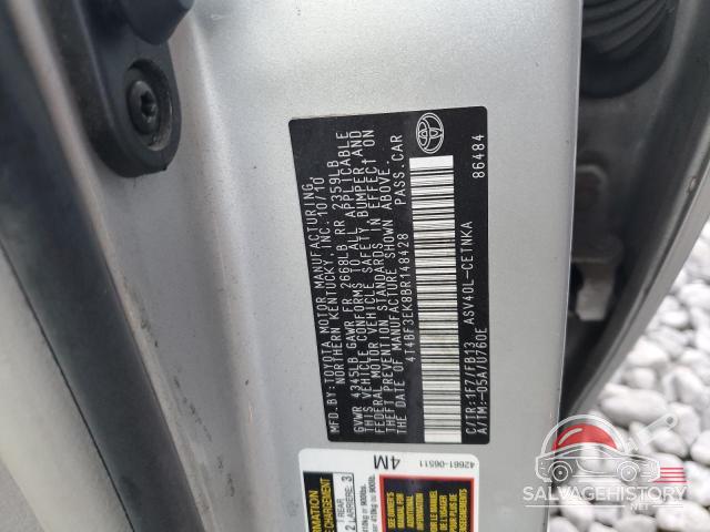 4T4BF3EK8BR148428 2011 TOYOTA CAMRY photo no. 12