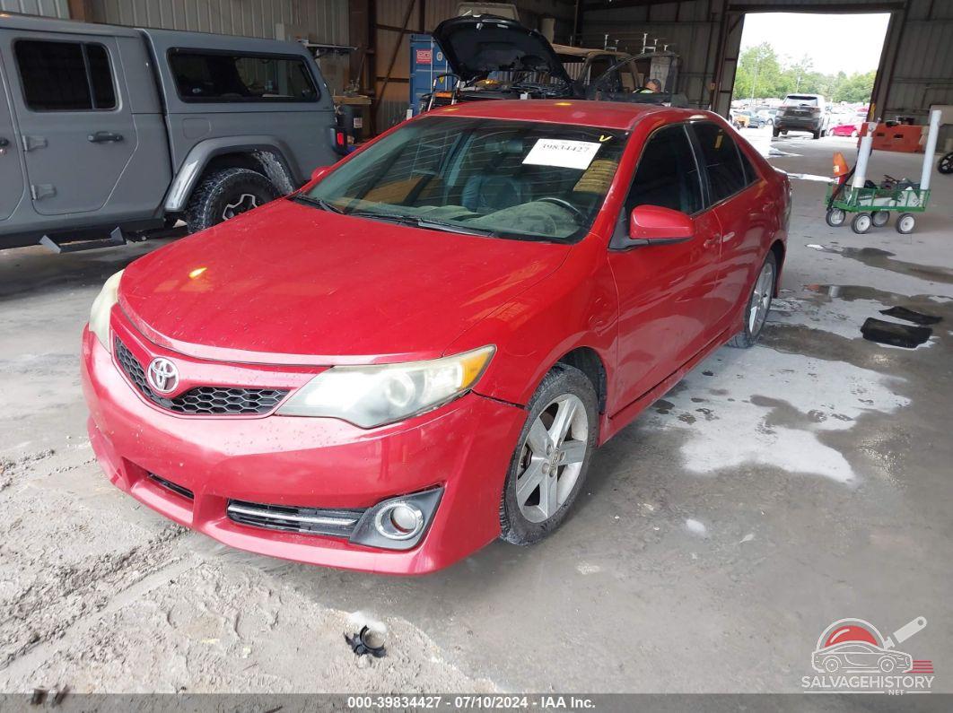 4T1BF1FK3CU544684 2012 TOYOTA CAMRY photo no. 2