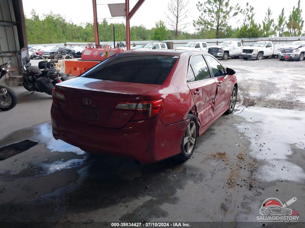 4T1BF1FK3CU544684 2012 TOYOTA CAMRY photo no. 4