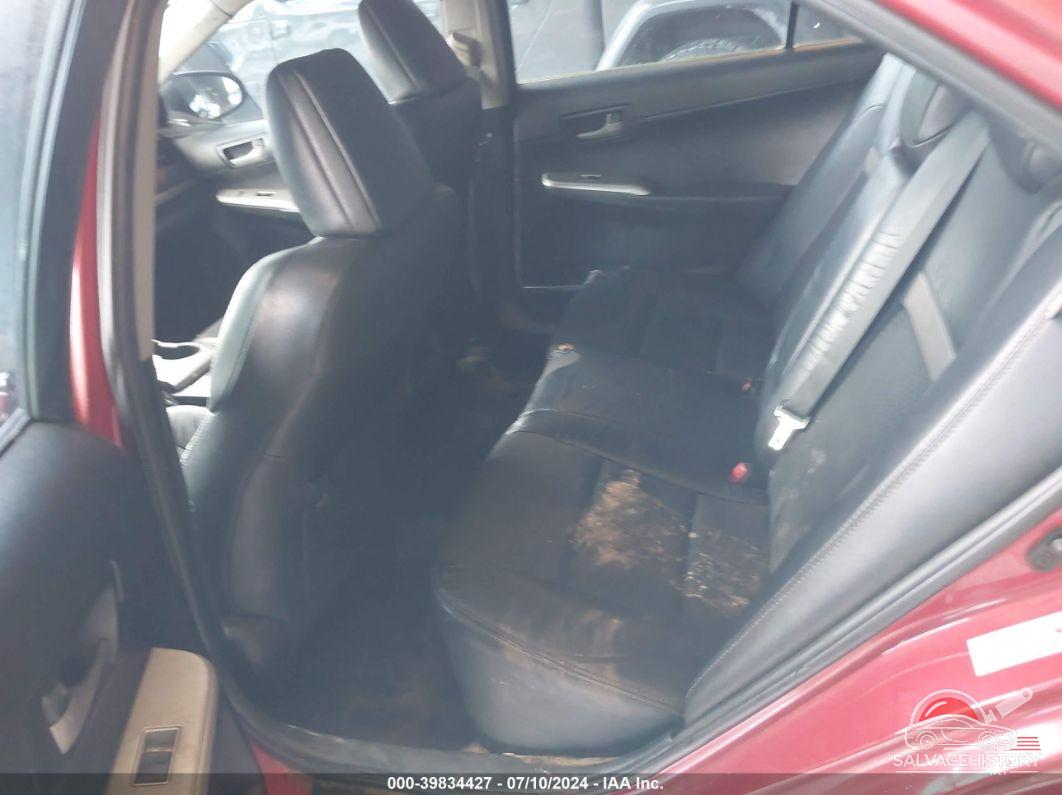 4T1BF1FK3CU544684 2012 TOYOTA CAMRY photo no. 8