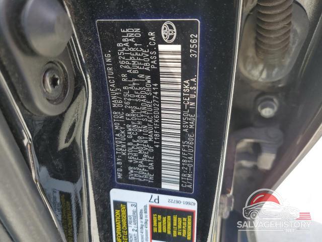 4T1BF1FK6DU277414 2013 TOYOTA CAMRY photo no. 12