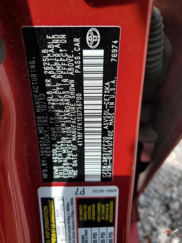 4T1BF1FK1EU756700 2014 TOYOTA CAMRY photo no. 12
