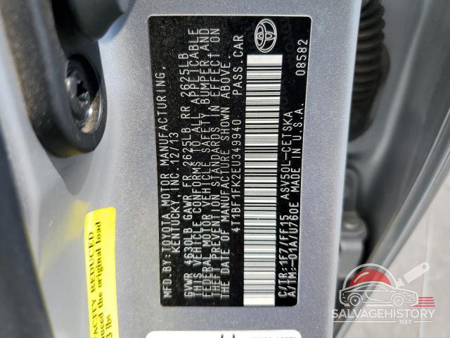 4T1BF1FK2EU349940 2014 TOYOTA CAMRY photo no. 12