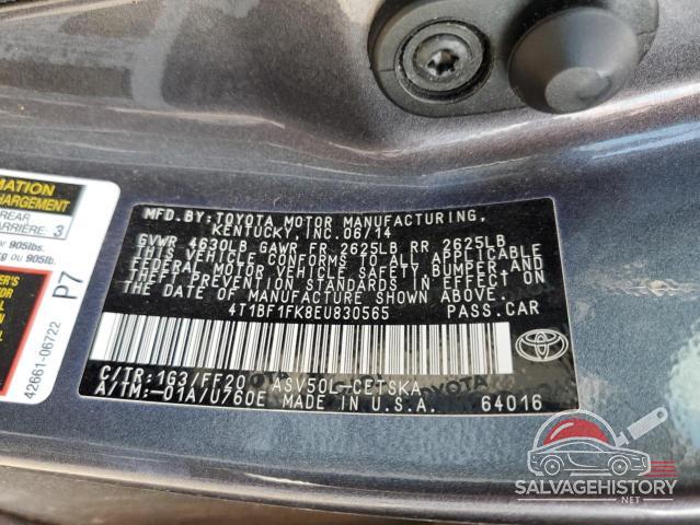 4T1BF1FK8EU830565 2014 TOYOTA CAMRY photo no. 13