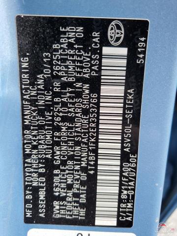 4T4BF1FK2ER353766 2014 TOYOTA CAMRY photo no. 12