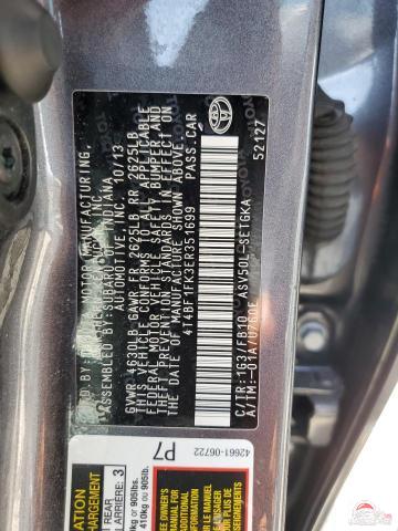 4T4BF1FK3ER351699 2014 TOYOTA CAMRY photo no. 12