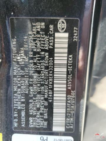 4T4BF1FK8ER432004 2014 TOYOTA CAMRY photo no. 13
