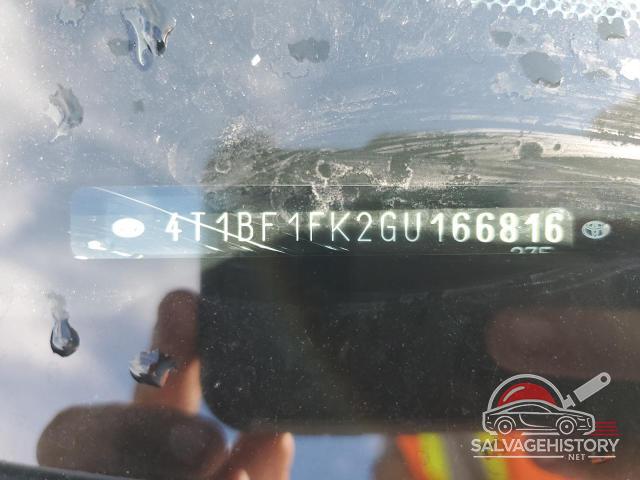 4T1BF1FK2GU166816 2016 TOYOTA CAMRY photo no. 12