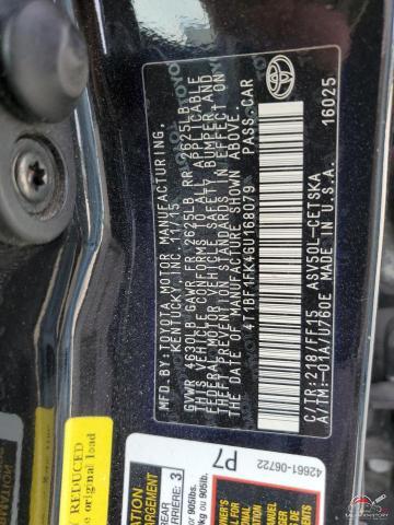 4T1BF1FK4GU168079 2016 TOYOTA CAMRY photo no. 13