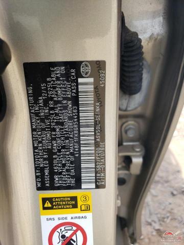 4T4BF1FK8GR544563 2016 TOYOTA CAMRY photo no. 12