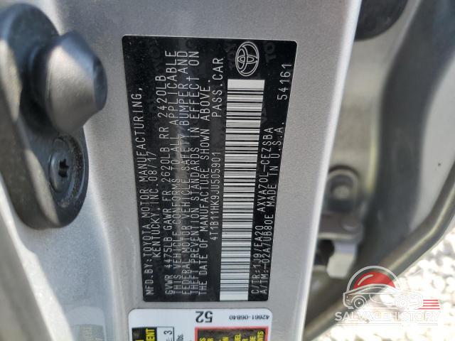 4T1B11HK9JU505901 2018 TOYOTA CAMRY photo no. 12