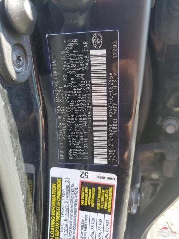 4T1G11AK2MU441933 2021 TOYOTA CAMRY photo no. 12