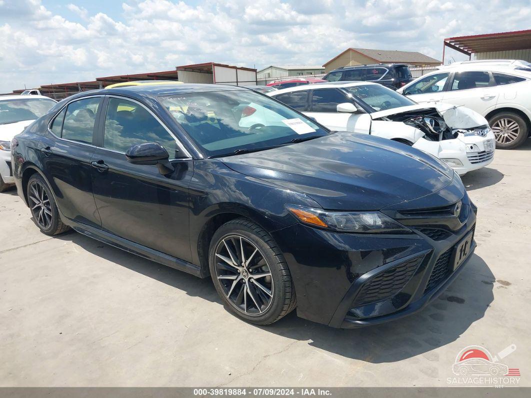 4T1G11AK8MU588676 2021 TOYOTA CAMRY photo no. 24