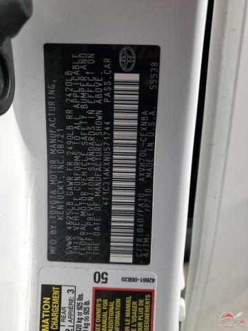4T1C31AKXNU571744 2022 TOYOTA CAMRY photo no. 12