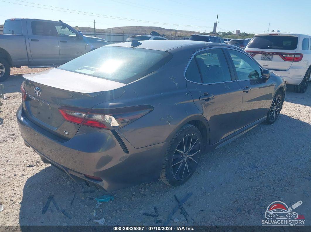 4T1G11AK1NU682304 2022 TOYOTA CAMRY photo no. 4