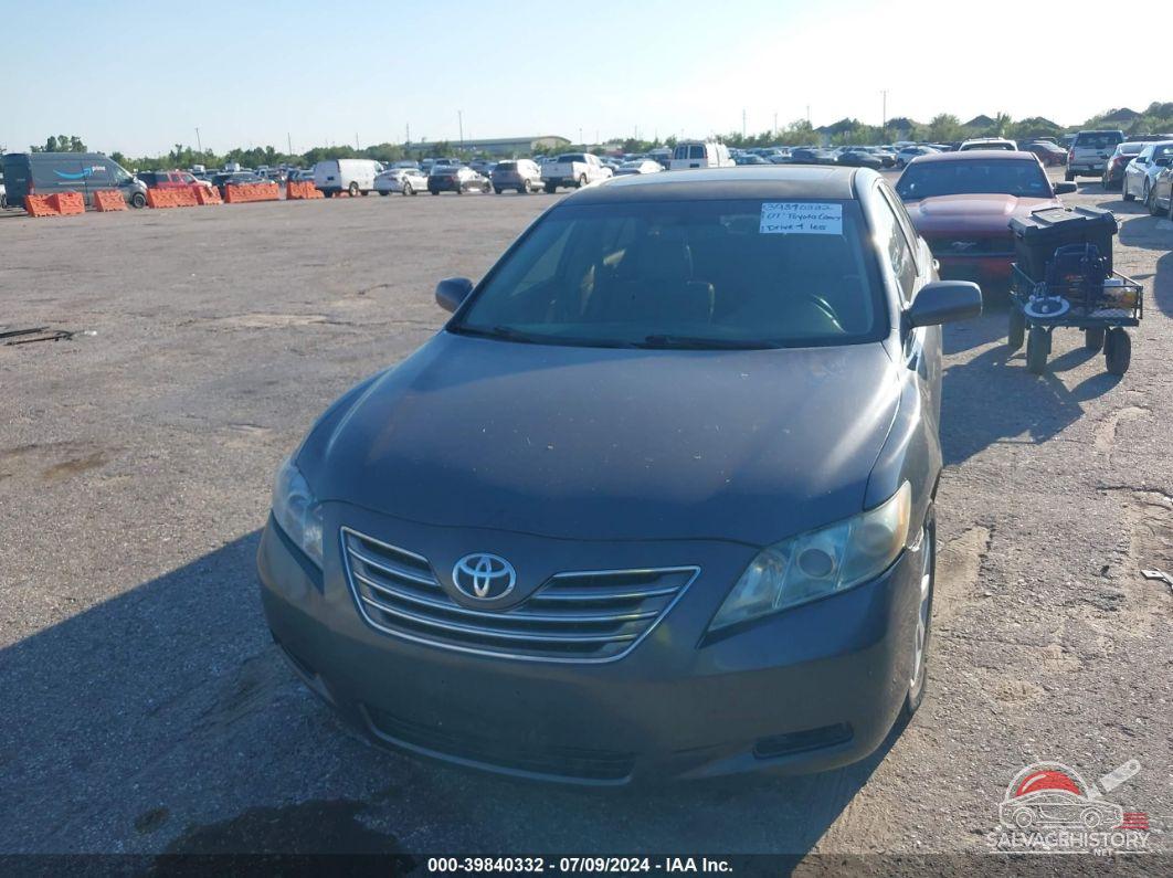 4T1BB46K67U014616 2007 TOYOTA CAMRY HYBRID photo no. 6