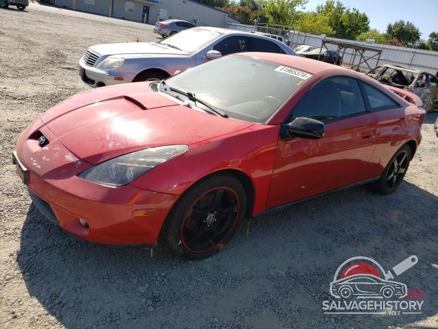 JTDDR32T110103235 2001 TOYOTA CELICA photo no. 16
