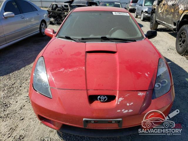 JTDDR32T110103235 2001 TOYOTA CELICA photo no. 5