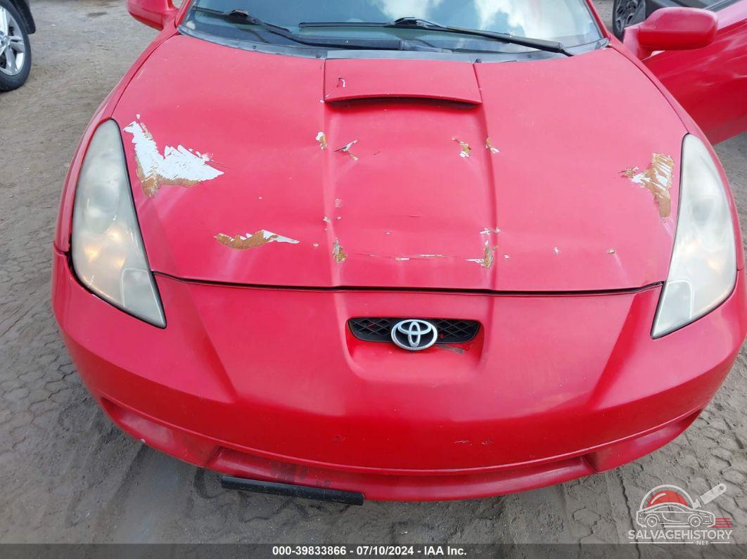 JTDDR32T110110847 2001 TOYOTA CELICA photo no. 6