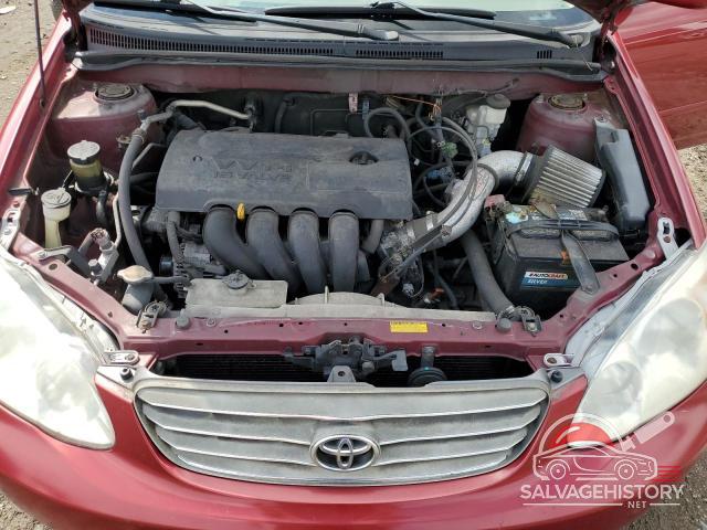 1NXBR32E43Z160710 2003 TOYOTA COROLLA photo no. 11