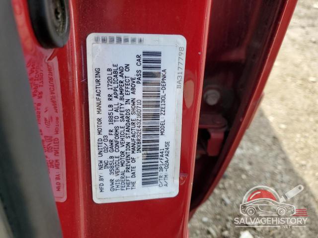 1NXBR32E43Z160710 2003 TOYOTA COROLLA photo no. 12