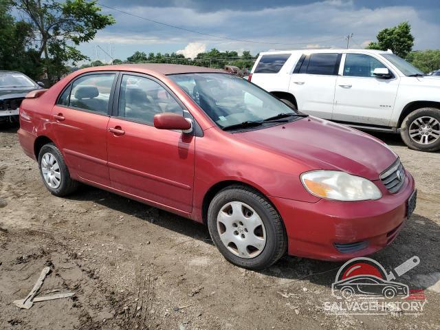 1NXBR32E43Z160710 2003 TOYOTA COROLLA photo no. 4