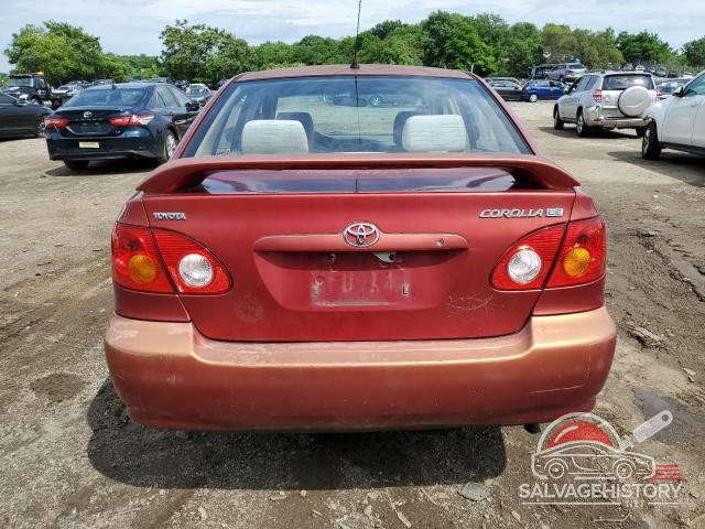 1NXBR32E43Z160710 2003 TOYOTA COROLLA photo no. 6