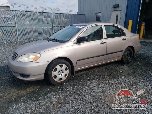 2T1BR32E03C757337 2003 TOYOTA COROLLA photo no. 8