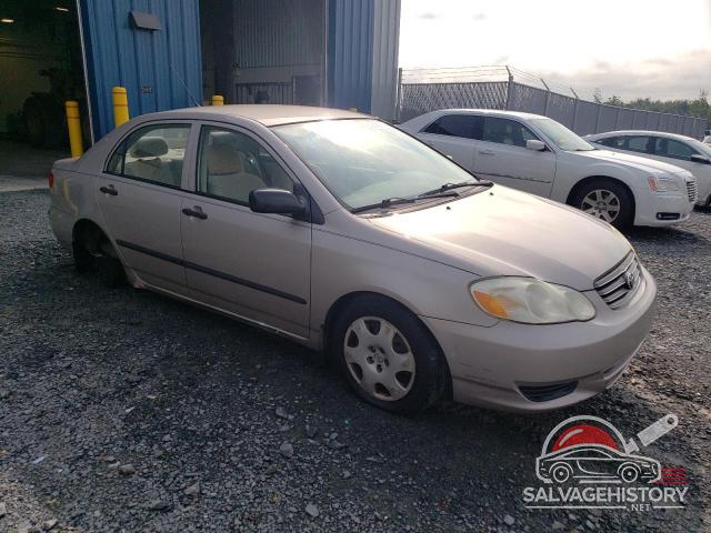 2T1BR32E03C757337 2003 TOYOTA COROLLA photo no. 4