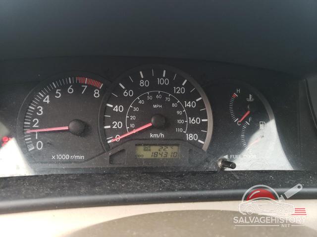 2T1BR32E03C757337 2003 TOYOTA COROLLA photo no. 9