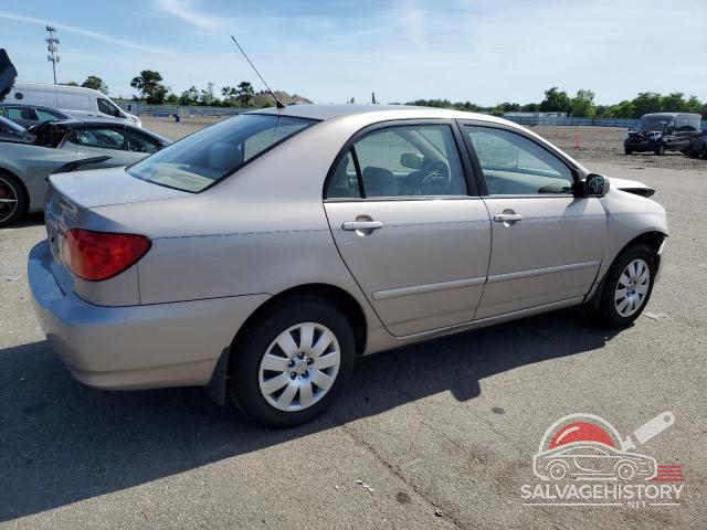 2T1BR38E23C118920 2003 TOYOTA COROLLA photo no. 3