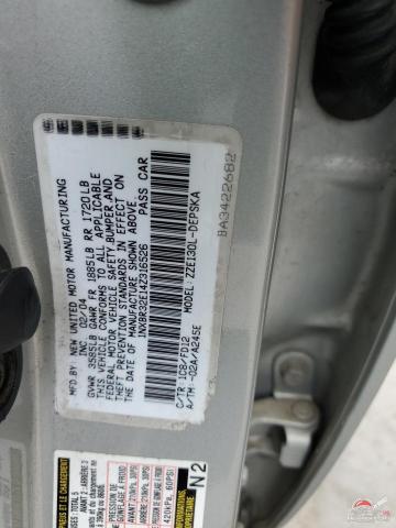 1NXBR32E14Z316526 2004 TOYOTA COROLLA photo no. 12